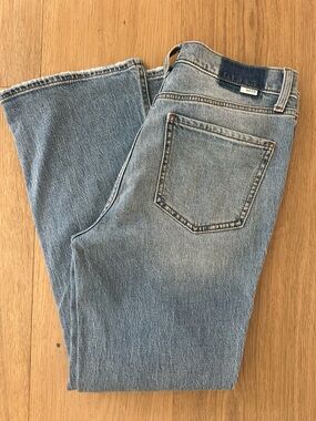Daze Light Wash Straight Leg Jeans - Light Blue Size 28